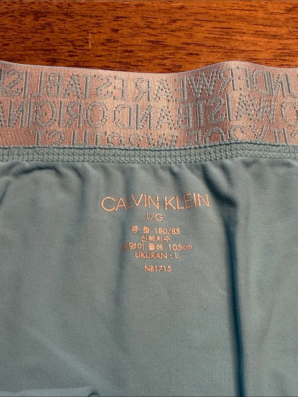 CALVIN KLEIN Trunks - L